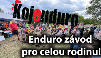 Registrace na Kojenduro 2025 spuštěna: Endurový závod pro dospělé i nejmenší děti těsně u Prahy
